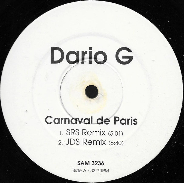 Dario G - Carnaval De Paris | Eternal (SAM 3236)