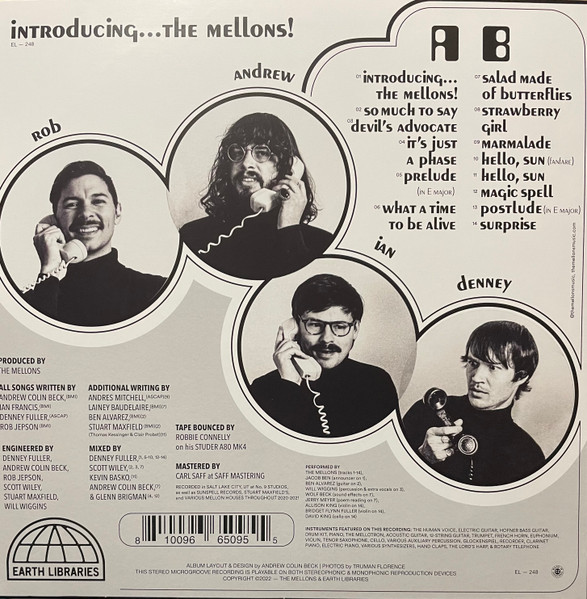 The Mellons - Introducing...The Mellons LP | Earth Libraries (EL-248) - 2 The Mellons - Introducing...The Mellons LP | Earth Libraries (EL-248) - 2
