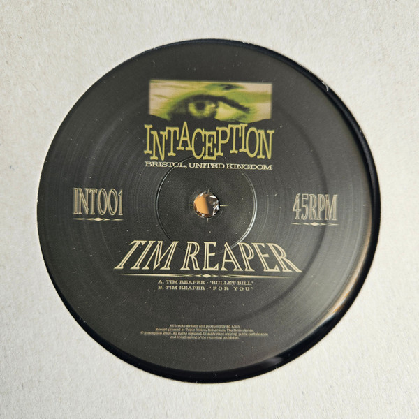 Tim Reaper - Bullet Bill / For You | Intaception (INT001) - main