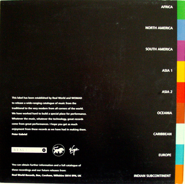 Afro Celt Sound System Features Rollo - Release | Real World Records (RWSTDJ10) - 2