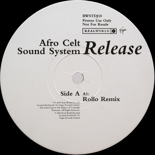 Afro Celt Sound System Features Rollo - Release | Real World Records (RWSTDJ10) - 3