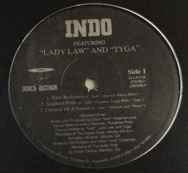 Indo - Indo | Indica Records (LBE008LP)
