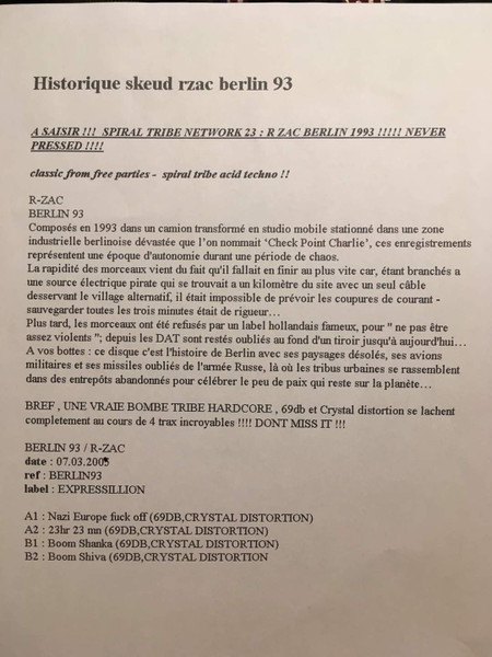 R-Zac - Berlin 93 | Berlin 93 (Berlin 93) - 3