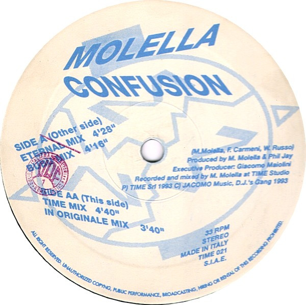Molella - Confusion | TIME (TIME 021) - 3