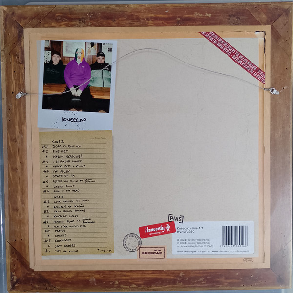 Kneecap - Fine Art | Heavenly Recordings (HVNLP225C) - 2 Kneecap - Fine Art | Heavenly Recordings (HVNLP225C) - 2