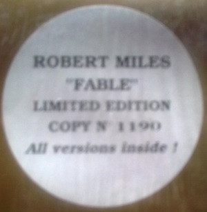 Robert Miles - Fable | DBX Records (DBX 027) - 7