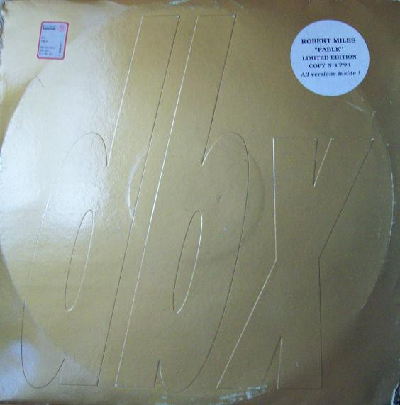 Robert Miles - Fable | DBX Records (DBX 027) - main