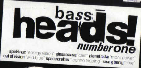 Various - Bassheads! Number One | Btech (12 TEK 37) - 4