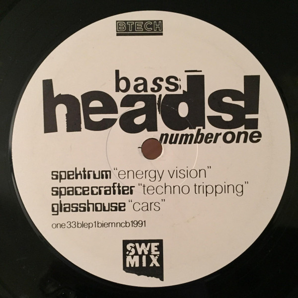 Various - Bassheads! Number One | Btech (12 TEK 37) - 2