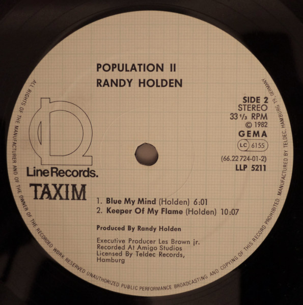 Randy Holden - Population II | Line Records (LLP 5211 AS) - 4