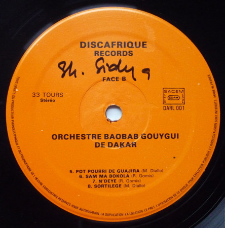 Orchestra Baobab - Gouygui Dou Daanou | Discafrique Records (DARL 001) - 4 Orchestra Baobab - Gouygui Dou Daanou | Discafrique Records (DARL 001) - 4
