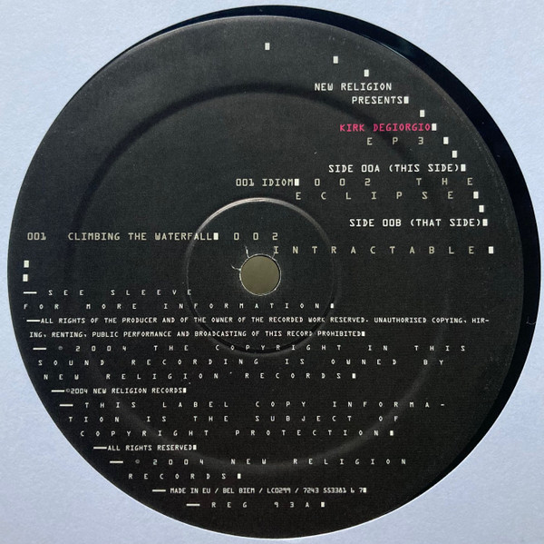 Kirk Degiorgio - EP3 | New Religion (REG 93) - 3