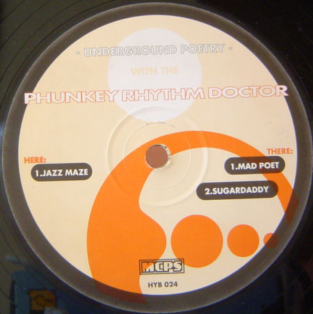 Phunkey Rhythm Doctor - Underground Poetry | Hybrid (HYB 024)