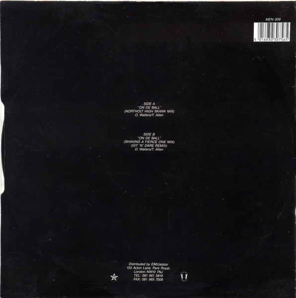 Dogs Bollux - On De Ball | Mendoza Records (MEN 009) - 2