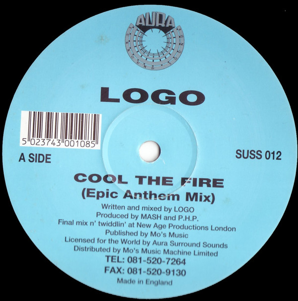 Logo - Cool The Fire | Aura Surround Sounds (SUSS 012)