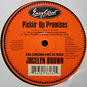 Jocelyn Brown - Pickin' Up Promises (Remixes) | Easy Street Records (EZS-7618) Jocelyn Brown - Pickin' Up Promises (Remixes) | Easy Street Records (EZS-7618)