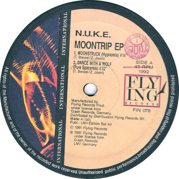 N.U.K.E. - Moontrip EP | Flying International (FIN 078) - main