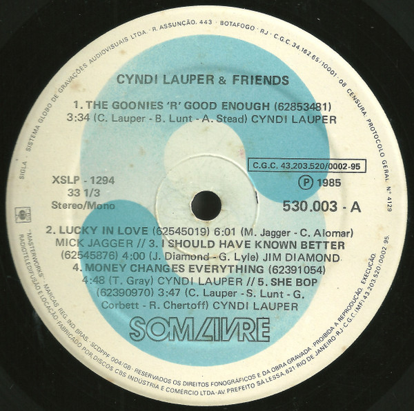Cyndi Lauper - Cyndi Lauper & Friends | Som Livre (530.003) - 3