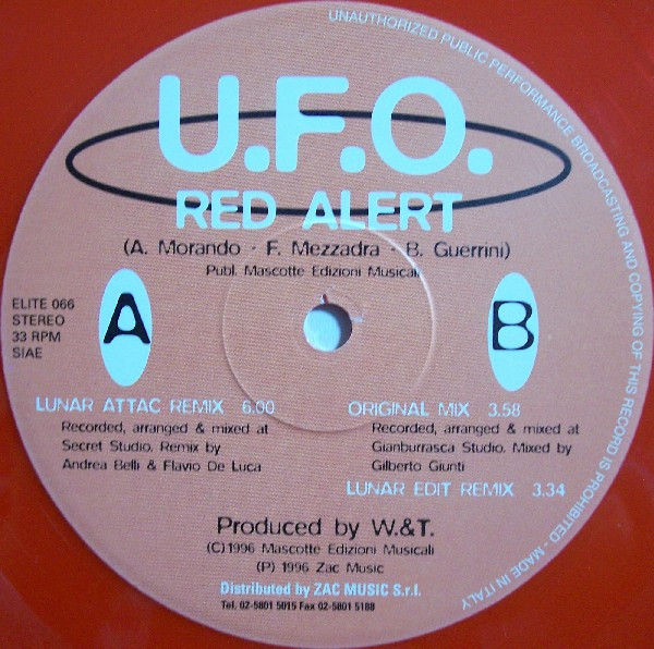 U.F.O. - Red Alert | Elite (ELITE 066)