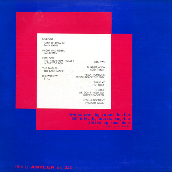 Various - A From Antler | Antler Records (ANTLER 028) - 2