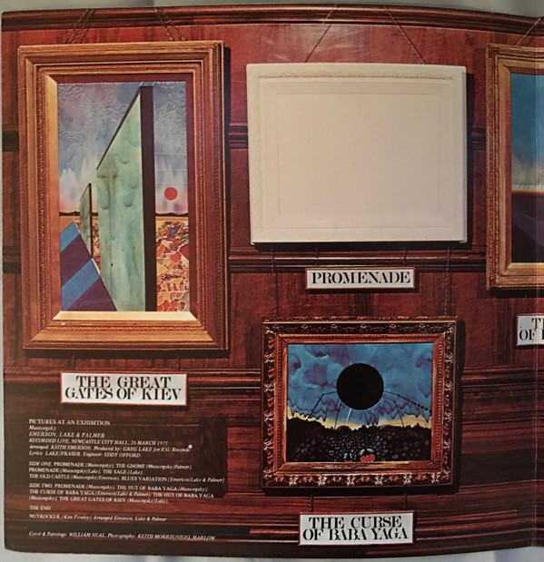 Emerson, Lake & Palmer - Pictures At An Exhibition | Atlantic (ELP 66666)