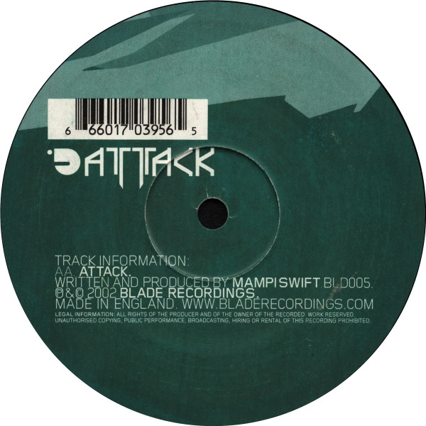 Mampi Swift - Rattlesnake / Attack | Blade (BLD005) - 2