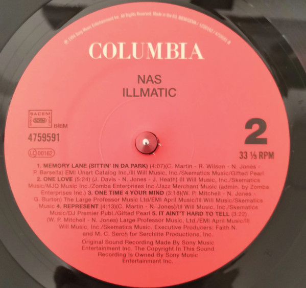 Nas - Illmatic | Columbia (475959 1) - 3