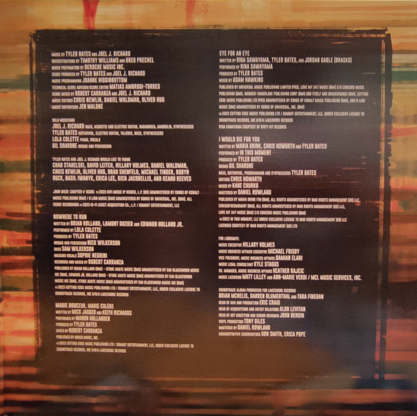 Tyler Bates And Joel J. Richard - John Wick: Chapter 4 | Lakeshore Records (LKS36386)