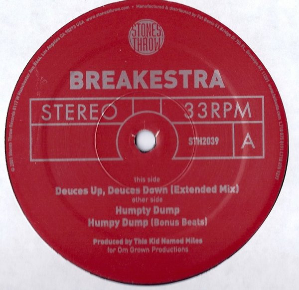 Breakestra - Deuces Up, Double Down | Stones Throw Records (STH 2039) - 3