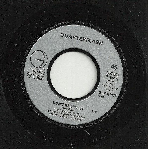 Quarterflash - Harden My Heart | Geffen Records (GEFA-1838) - 4 Quarterflash - Harden My Heart | Geffen Records (GEFA-1838) - 4