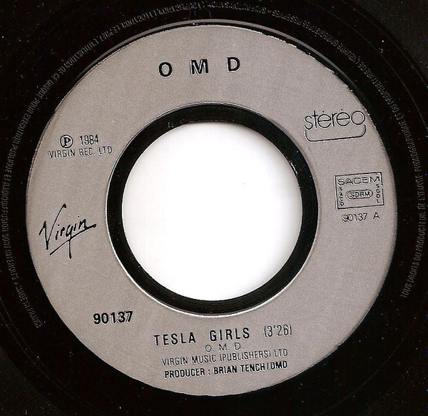 Orchestral Manoeuvres In The Dark - Tesla Girls | Virgin (90 137) - 3
