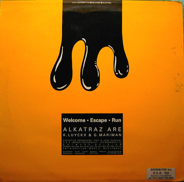 Alcatraz - Welcome | USA Import Music (U.S.A. ANTWERP 1141) - 2