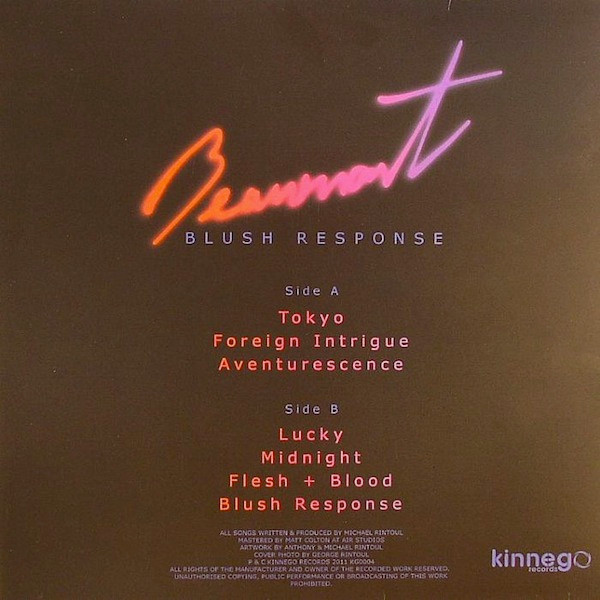 Beaumont - Blush Response | Kinnego Records (KGO004) - main