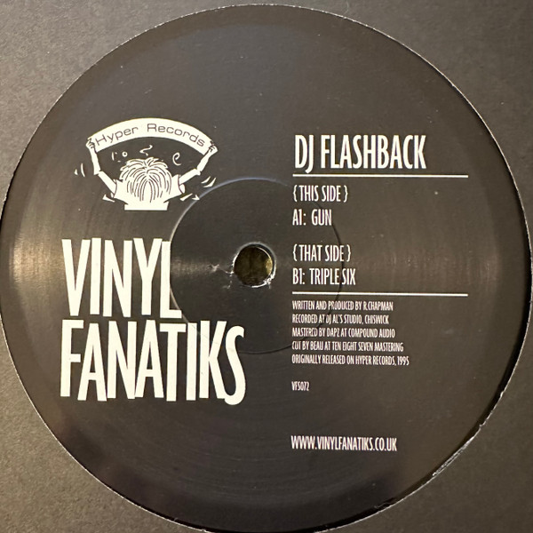 DJ Flashback - Gun / Triple Six | Vinyl Fanatiks (VFS072) - main