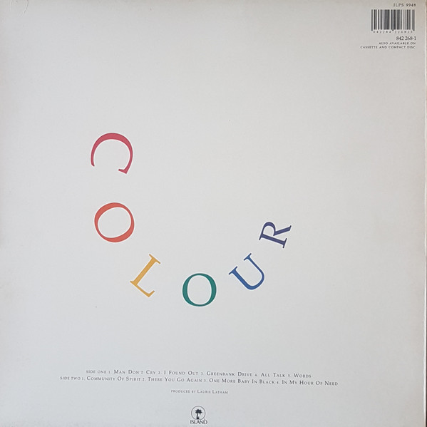 The Christians - Colour | Island Records (ILPS 9948) - main