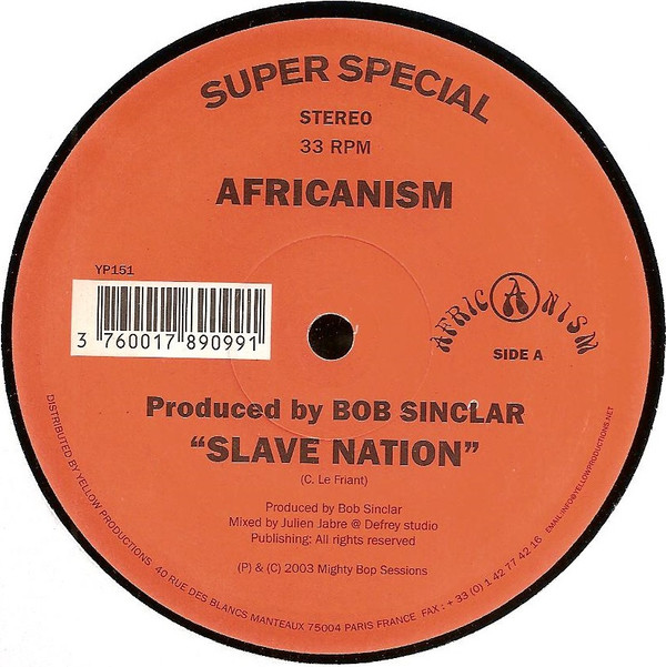 Africanism - Slave Nation | Yellow Productions (YP151) - 2 Africanism - Slave Nation | Yellow Productions (YP151) - 2