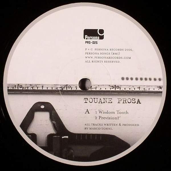 Touane - Prosa EP | Persona Records (PRS-025)