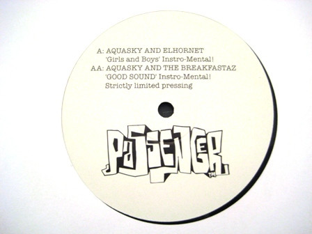 Aquasky - Girls And Boys / Good Sound | Passenger (PASAX 001)
