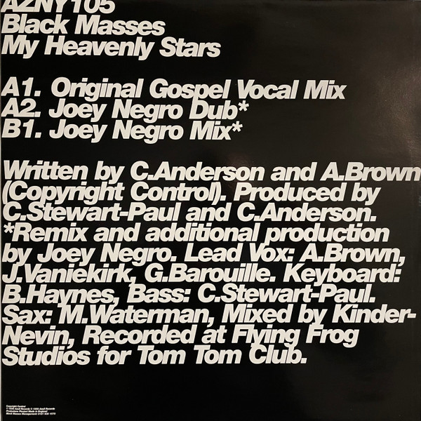 Black Masses - My Heavenly Stars | Azuli Records (AZNY 105) - 2 Black Masses - My Heavenly Stars | Azuli Records (AZNY 105) - 2