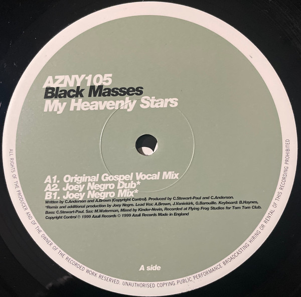 Black Masses - My Heavenly Stars | Azuli Records (AZNY 105) - 4 Black Masses - My Heavenly Stars | Azuli Records (AZNY 105) - 4