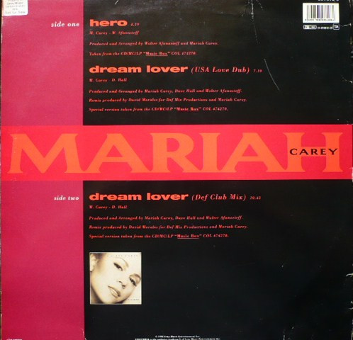 Mariah Carey - Hero | Columbia (659812 6) - 2