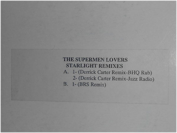 The Supermen Lovers - Starlight (Remixes) | Disques Vogue (74321 87741 1)