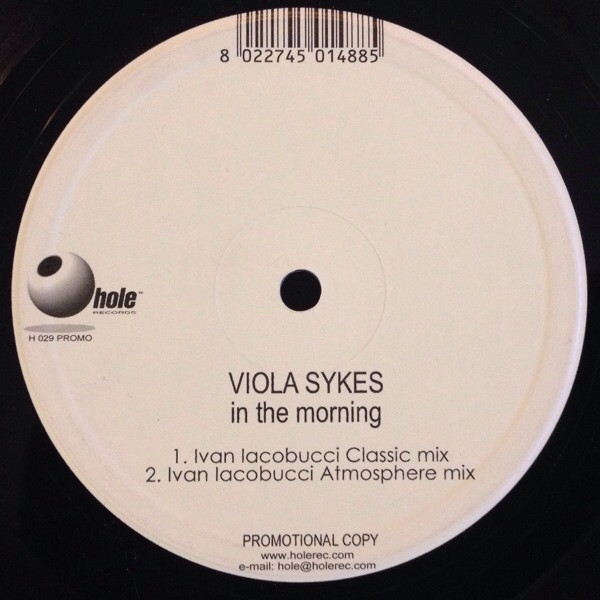 Viola Sykes - In The Morning | Hole (H 029 PROMO) - 2