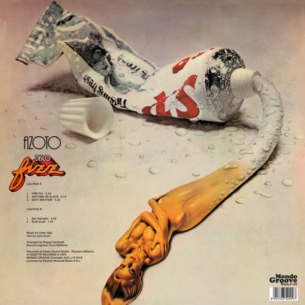 Azoto - Disco Fizz | Mondo Groove (MGLP105) - 2