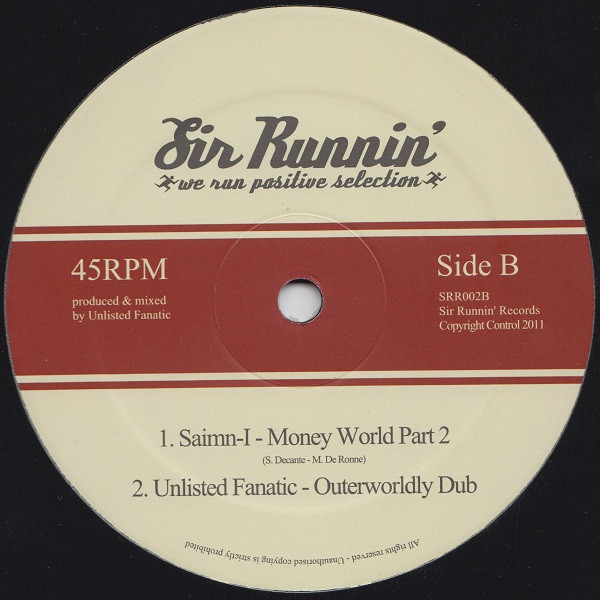 Paul Fox - Money World | Sir Runnin' Records (SRR002) - 2