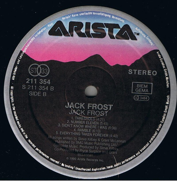 Jack Frost - Jack Frost | Arista (211 354) - 3 Jack Frost - Jack Frost | Arista (211 354) - 3