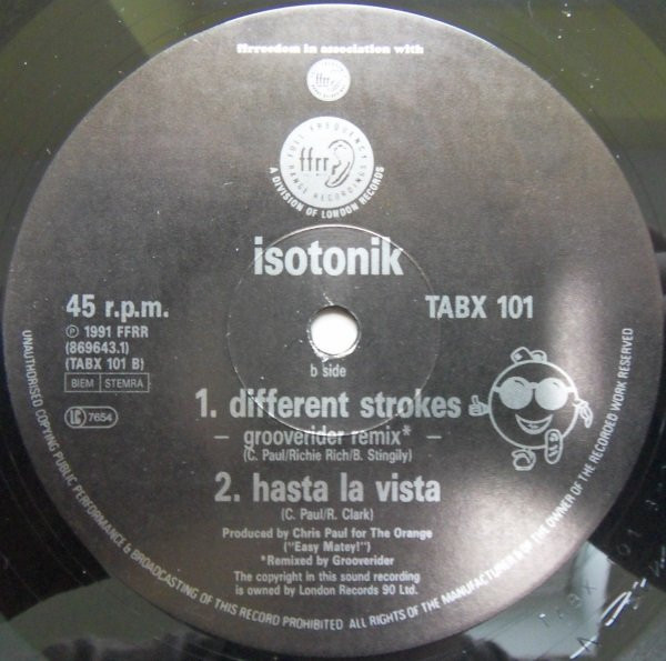 Isotonik - Different Strokes | Ffrreedom (TABX 101) - 4