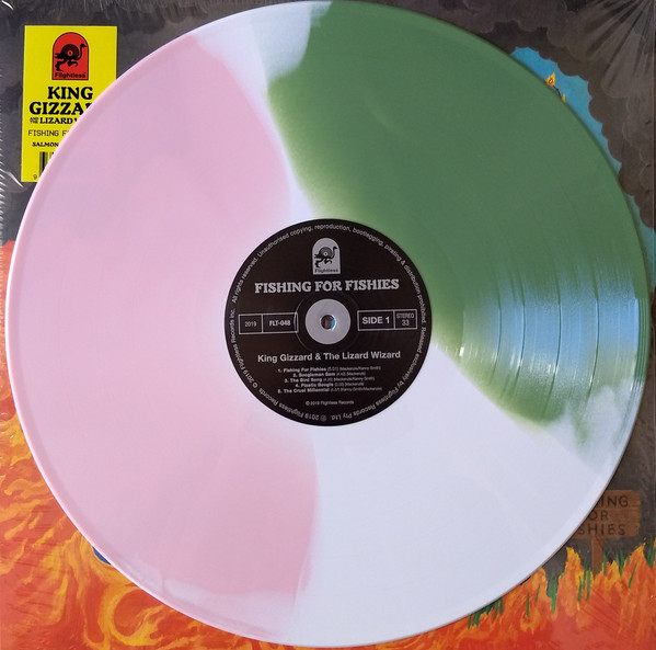 King Gizzard And The Lizard Wizard - Fishing For Fishies | Flightless (FLT-048) - 3 King Gizzard And The Lizard Wizard - Fishing For Fishies | Flightless (FLT-048) - 3