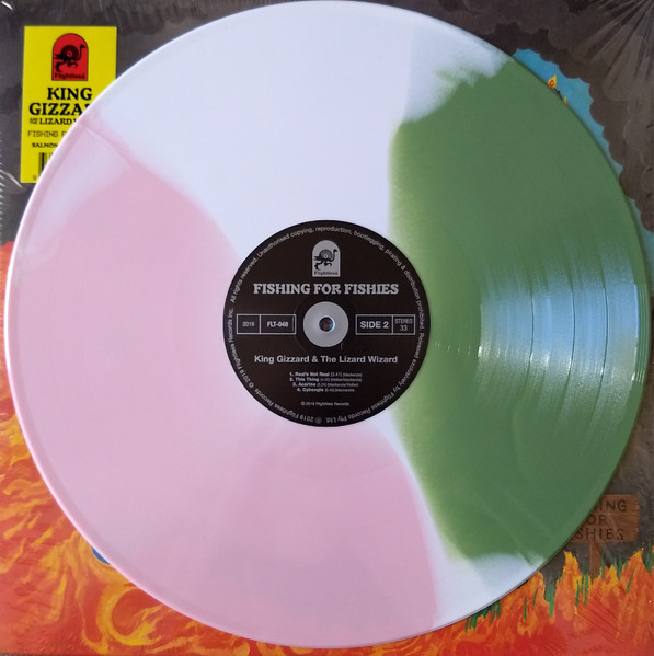 King Gizzard And The Lizard Wizard - Fishing For Fishies | Flightless (FLT-048) - 4 King Gizzard And The Lizard Wizard - Fishing For Fishies | Flightless (FLT-048) - 4