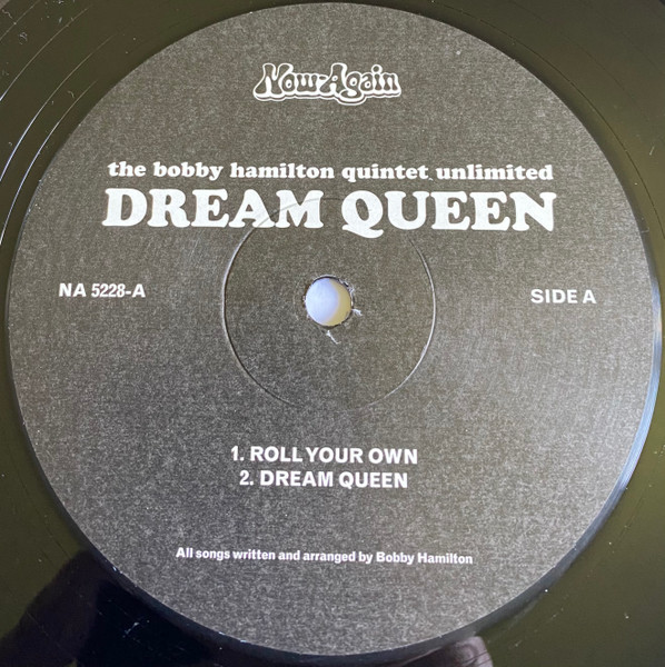 The Bobby Hamilton Quintet Unlimited - Dream Queen | Now-Again Records (NA 5228-LP-ST) - 3 The Bobby Hamilton Quintet Unlimited - Dream Queen | Now-Again Records (NA 5228-LP-ST) - 3